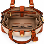 Vefri Signature Two-Tone Tote Bag – Premium Leather Handbag for Women - Image 4