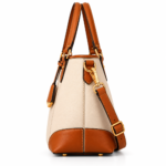 Vefri Signature Two-Tone Tote Bag – Premium Leather Handbag for Women - Image 3